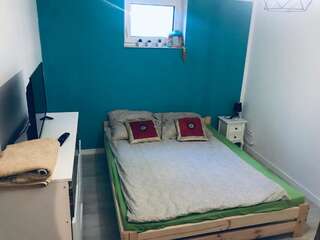 Проживание в семье Sajenek_pl Loft Basment Room Августов Двухместный номер с 1 кроватью и общей ванной комнатой-1